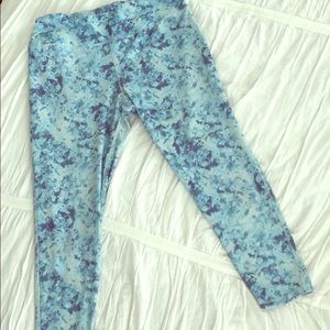 Workout pants, leggings, high rise, Capri XL